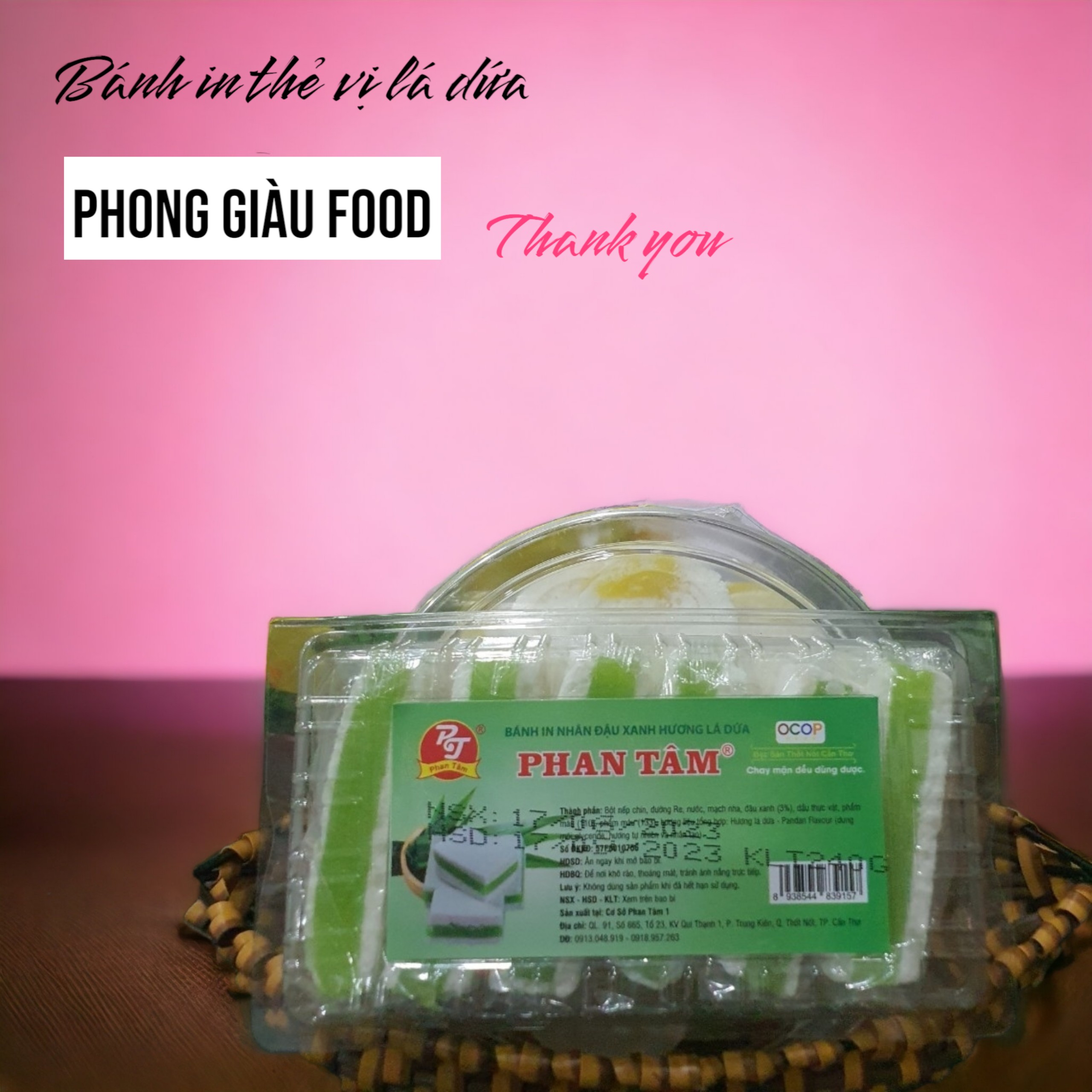 BÁNH IN THẺ 4 MÙI (PHONG GIÀU FOOD)