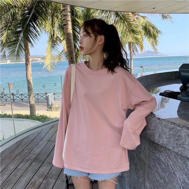 Áo Thun Thay Dài Form Rộng Unisex