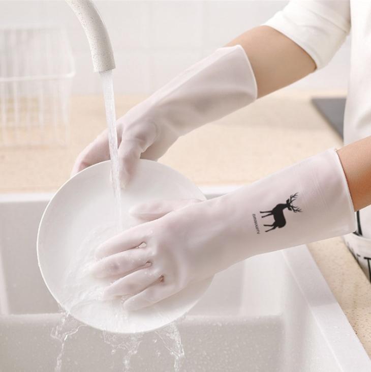 Combo 3 đôi Găng Tay Cao Su Rửa Bát Siêu Dẻo Bền