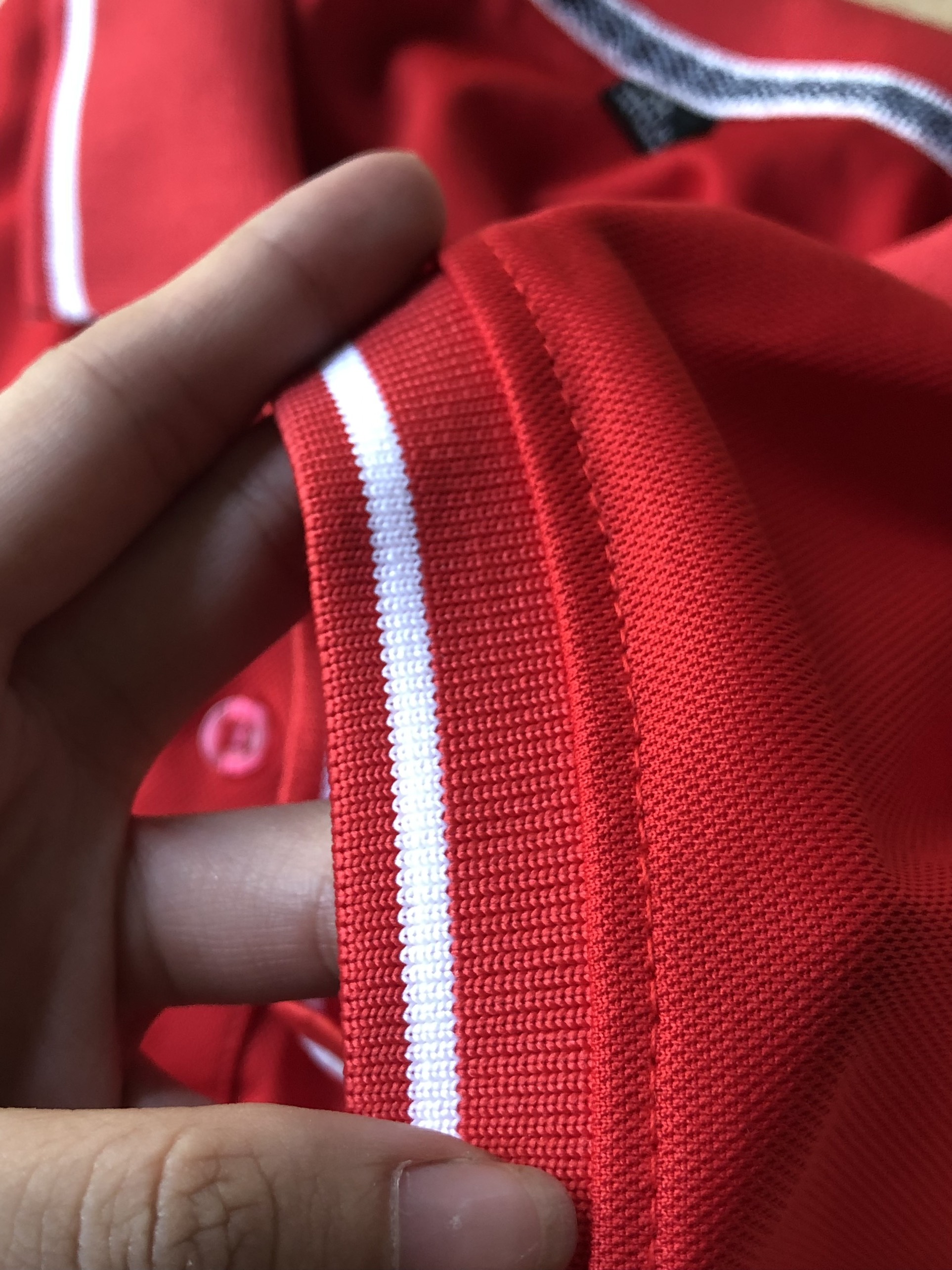 Áo thun Polo Phối Sọc Áo đồng phục  thời trang  Áo Thun Trụ Cá Sấu Mè áo thun phối viền thoáng mát giá tận xưởng