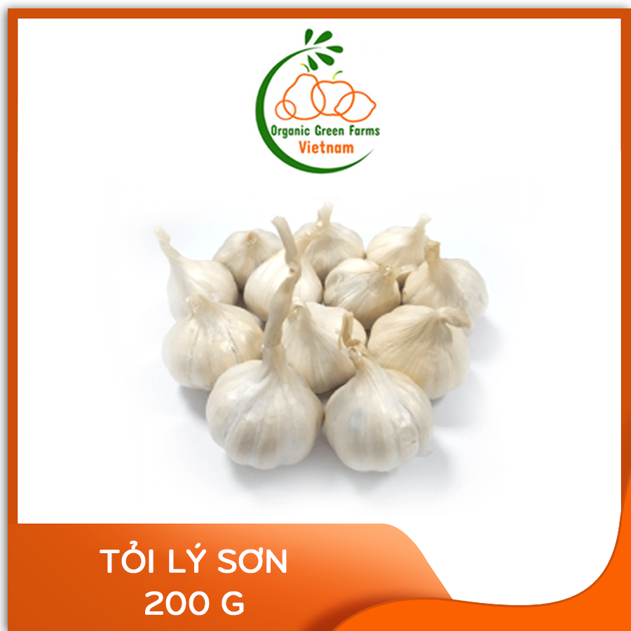 [OGF] - Tỏi Lý Sơn (200g) - [Giao nhanh TPHCM]