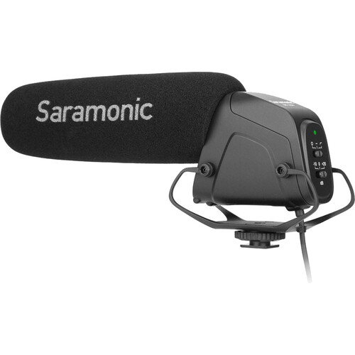 Micro Shotgun dùng cho Máy ảnh - Saramonic SR-VM4 (FS326)
