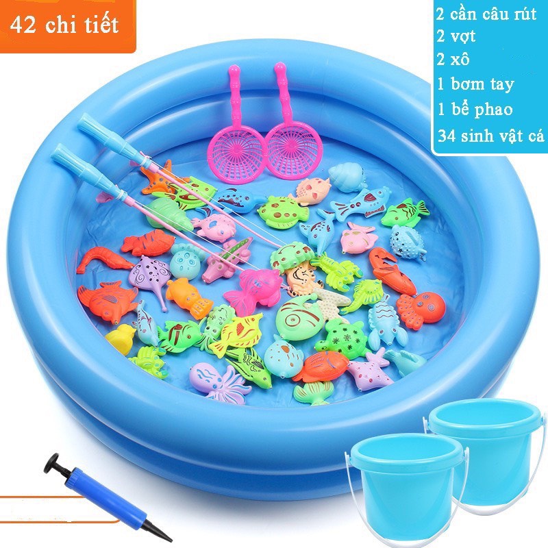 Fun Fishing Float Pool Set for Children
