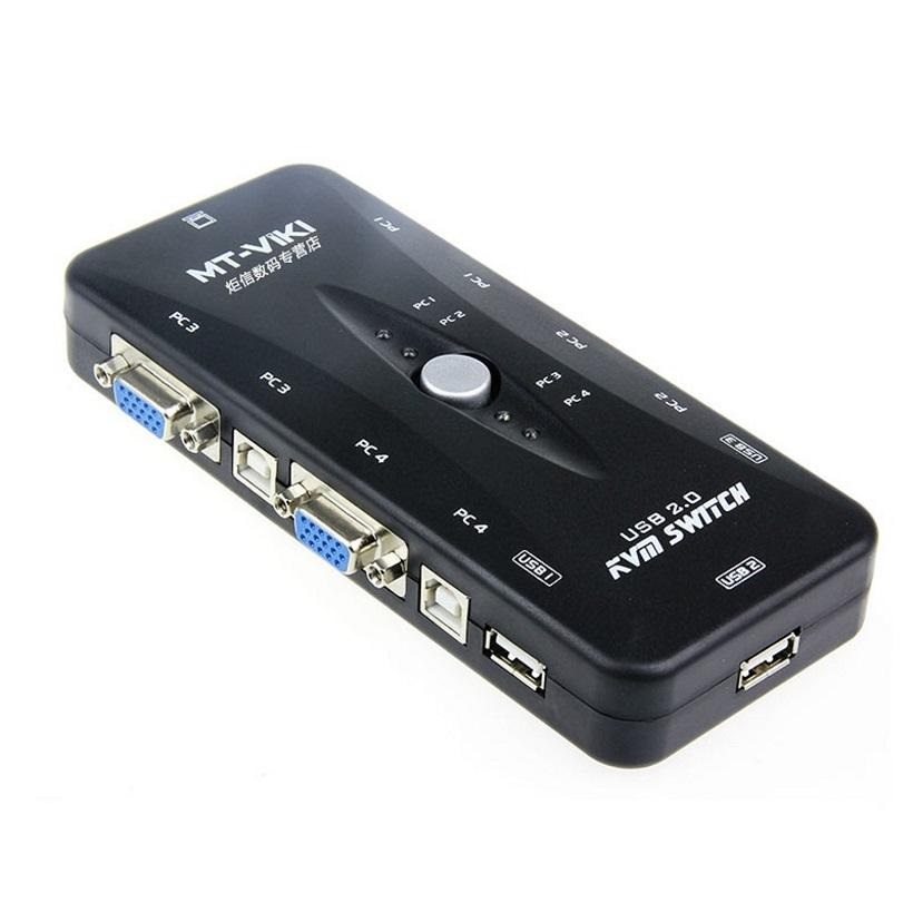 KVM switch 4 port usb