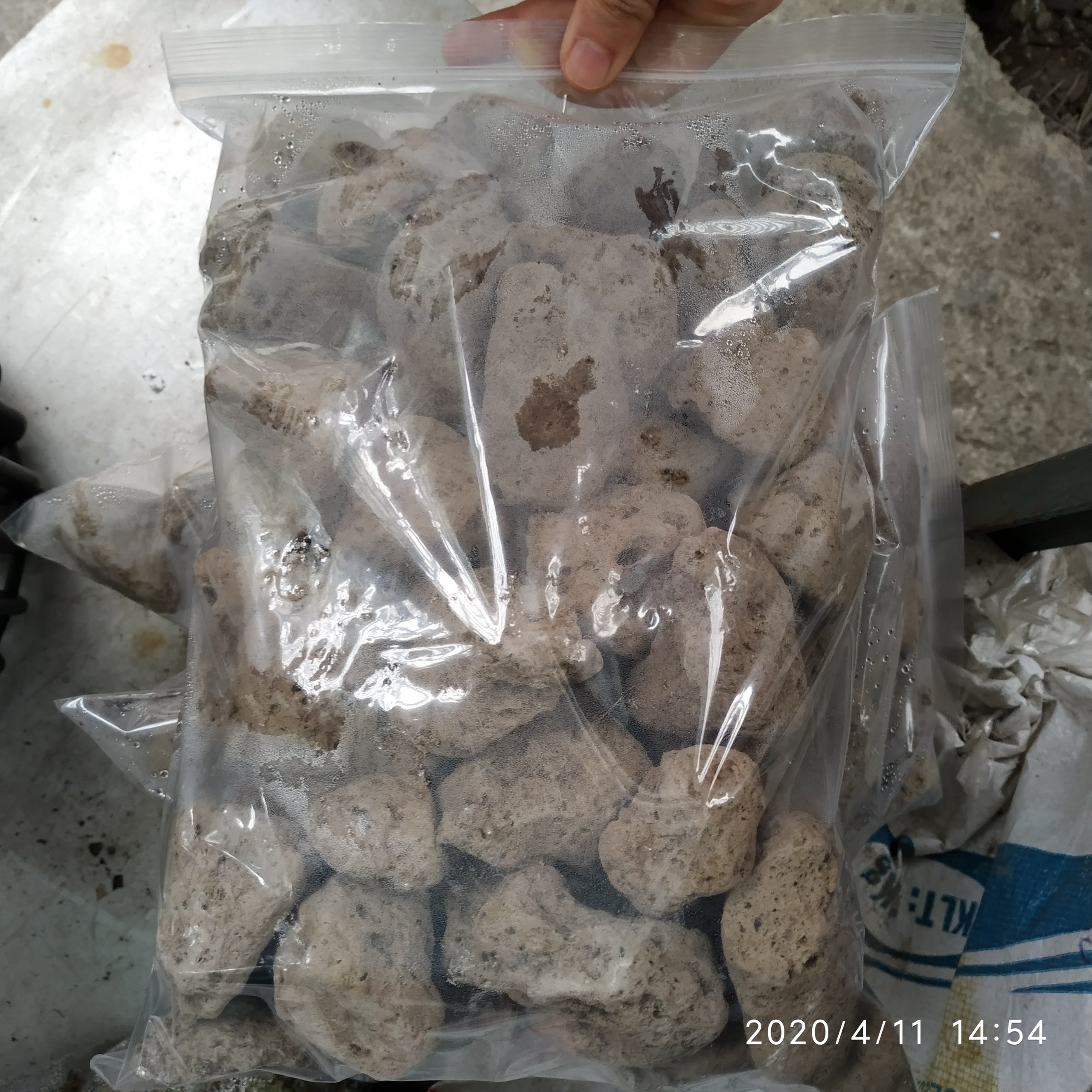 Đá bọt/ đá núi lửa trồng lan gói 1kg