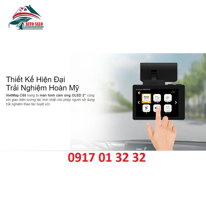 Camera hành trình VietMap C65 + thẻ nhớ 32GB