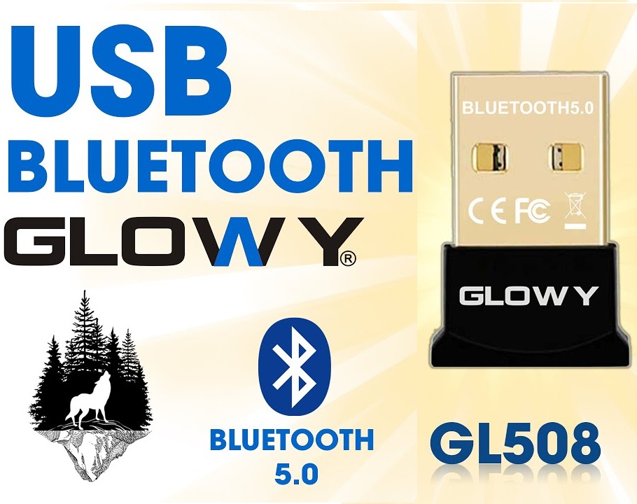 Bộ thu Bluetooth 5.0 _ USB Bluetooth Gloway GL508