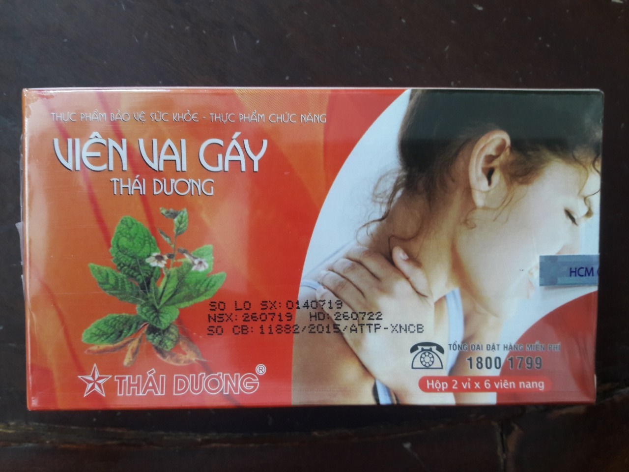 VIÊN VAI GÁY THÁI DƯƠNG