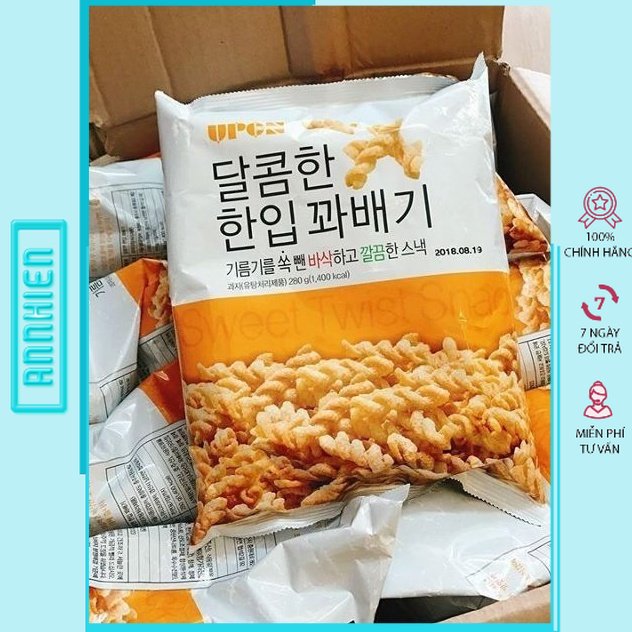 Bim bim quẩy xoán Hàn Quốc Upon Snack gói 28gr - An Phước
