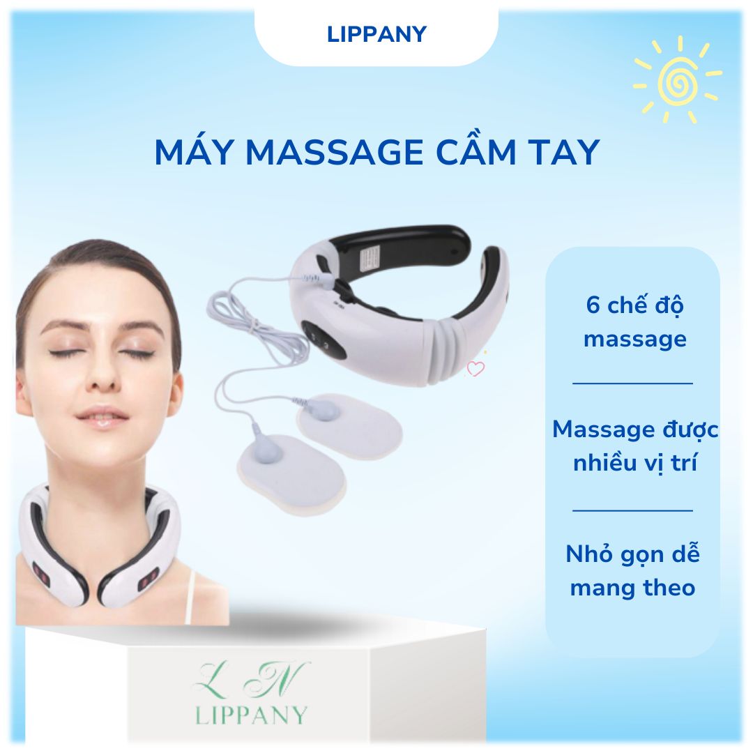 Máy matxa Cầm Tay,máy matxa tự động ,Máy massage cổ vai gáy Xung Điện Từ Cao Cấp,Máy massage cổ vai gáy