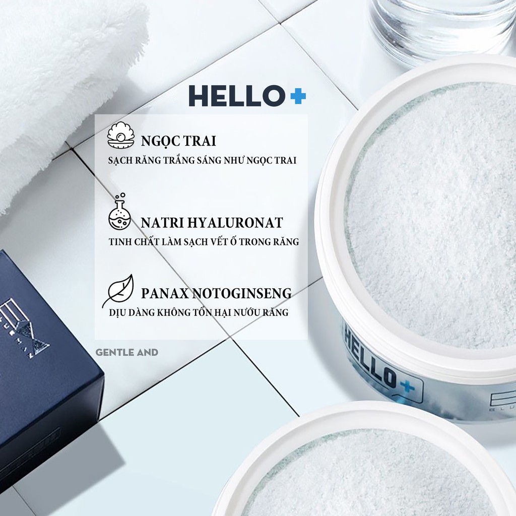 Kem Đánh Răng BLUEMAN50g Dạng Bột Ngọc Trai Giúp Răng Trắng Sáng