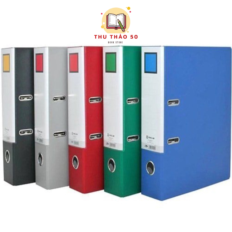 File bìa còng bật King Jim 9cm : xanh dương, đen.