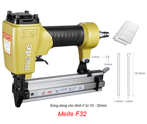 Súng bắn đinh thẳng Meite F32