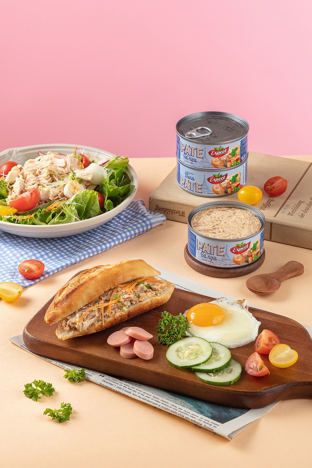 [NEW] COMBO 5 Pate Cá Ngừ Xông Khói Expect 150g