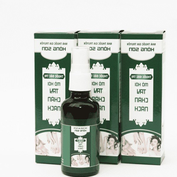 Thảo Dược Trị Mồ Hôi Tay Chân Nách Hồng Sơn