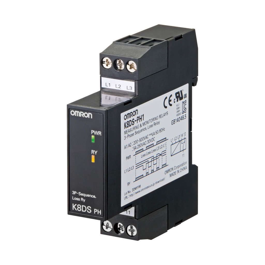Rơle bảo vệ mất pha, sai thứ tự pha k8ds-ph