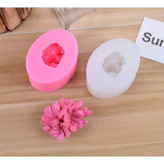 Khuôn silicon 4d chùm hoa anh đào