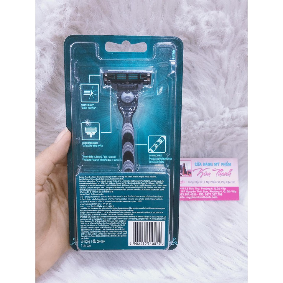 Dao Cạo Râu Gillette Mach 3 Sensitive