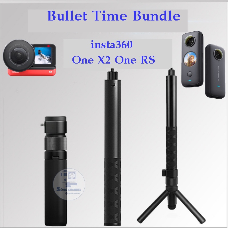 Tay cầm gậy và tripod Bullet Time Bundle cho camera insta360