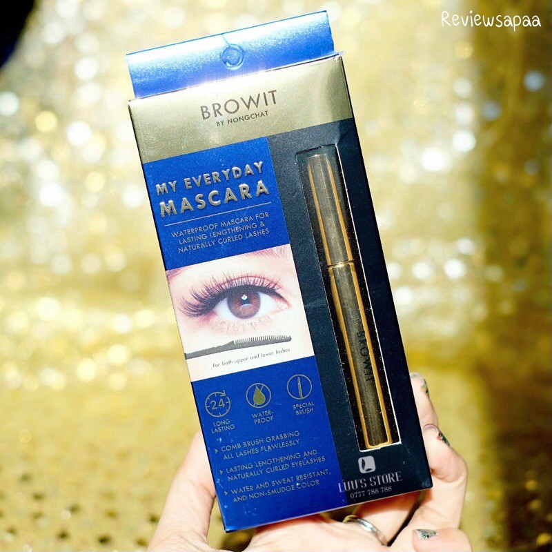 [Nhập RAISINGSTAR18, giảm 30k cho đơn 99k]Mascara Browit By Nongchat My Everyday