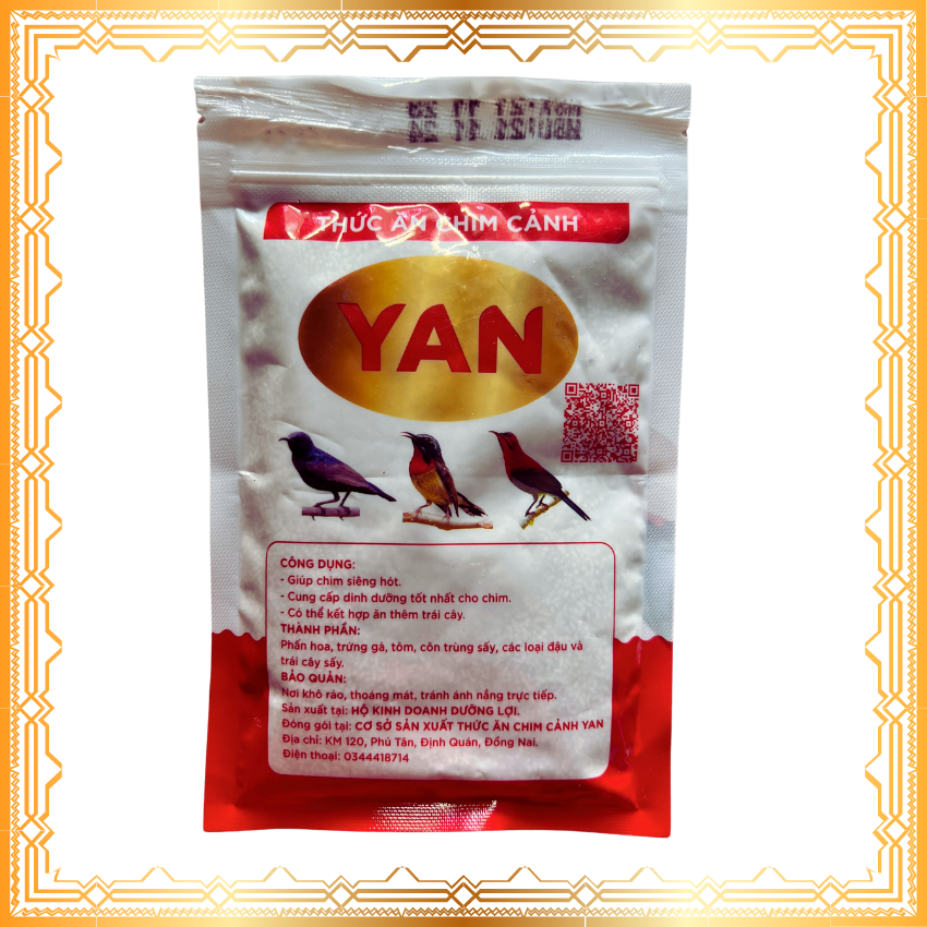 COMBO 2 GÓI Cám YAN dưỡng, cám chim hút mật YAN.