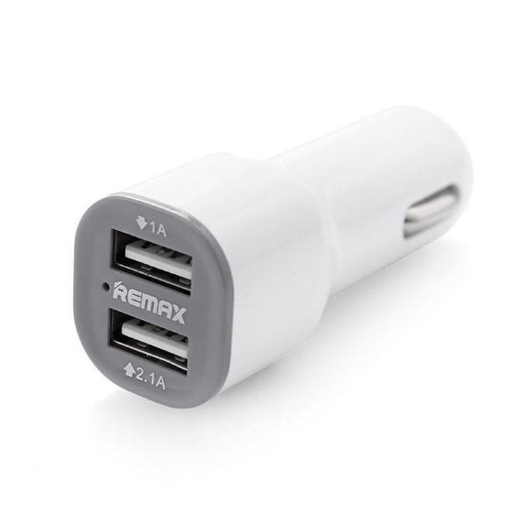 [HCM]Cóc sạc xe hơi Remax 2 cổng USB .