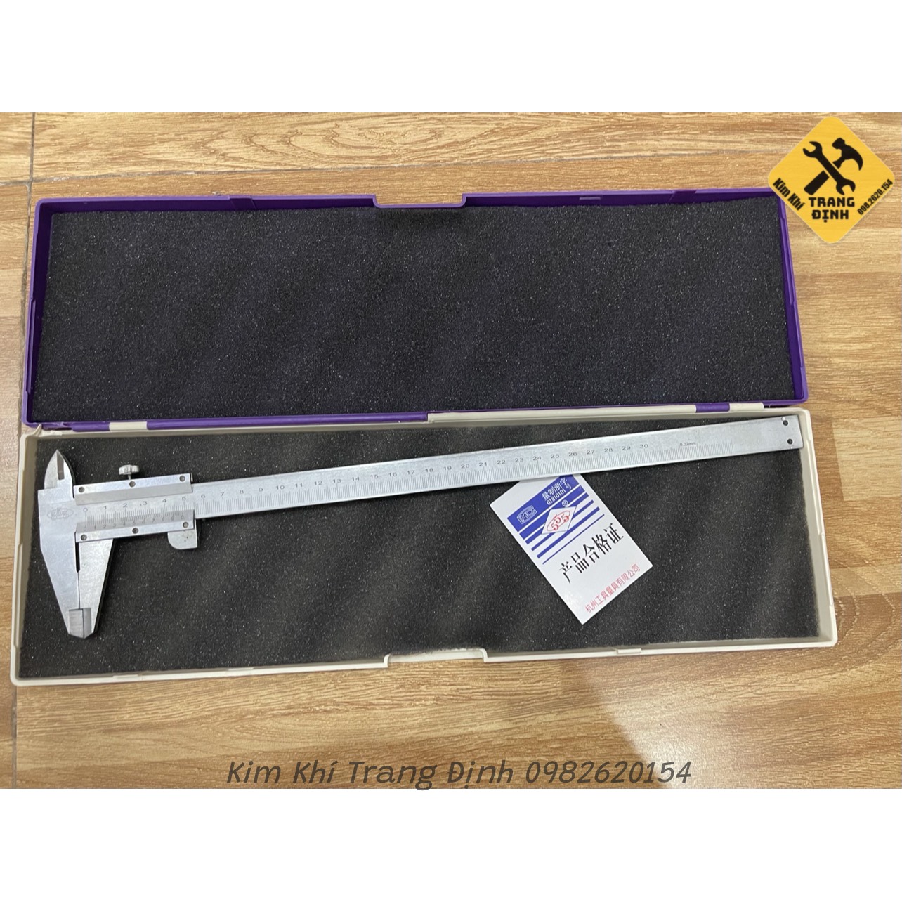 Thước cặp kẹp cơ khí thép không gỉ 300mm