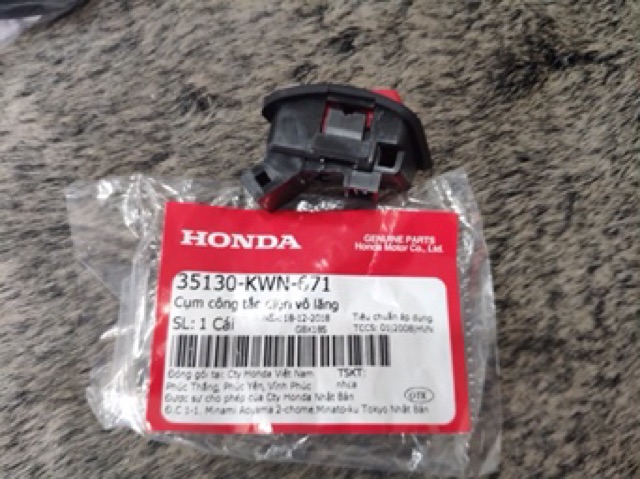 Công tắc tắt máy tạm thời - hàng  Honda