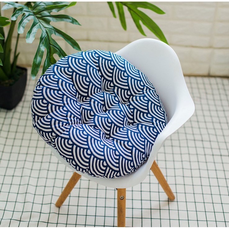 [HCM][ SIZE 45CM ] Đệm ngồi bệt nệm lót ghế tròn phong cách nhật bản ĐX9151 Size 45cm