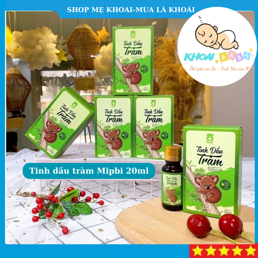 [DATE 2024] TINH DẦU TRÀM MIPBI 20ML - Khoaibaby