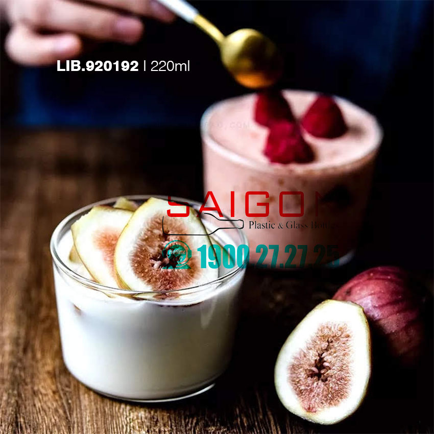 Ly Thủy Tinh Libbey Pudding & Panna Cotta Cidra 220ml | Nhập Khẩu E.U
