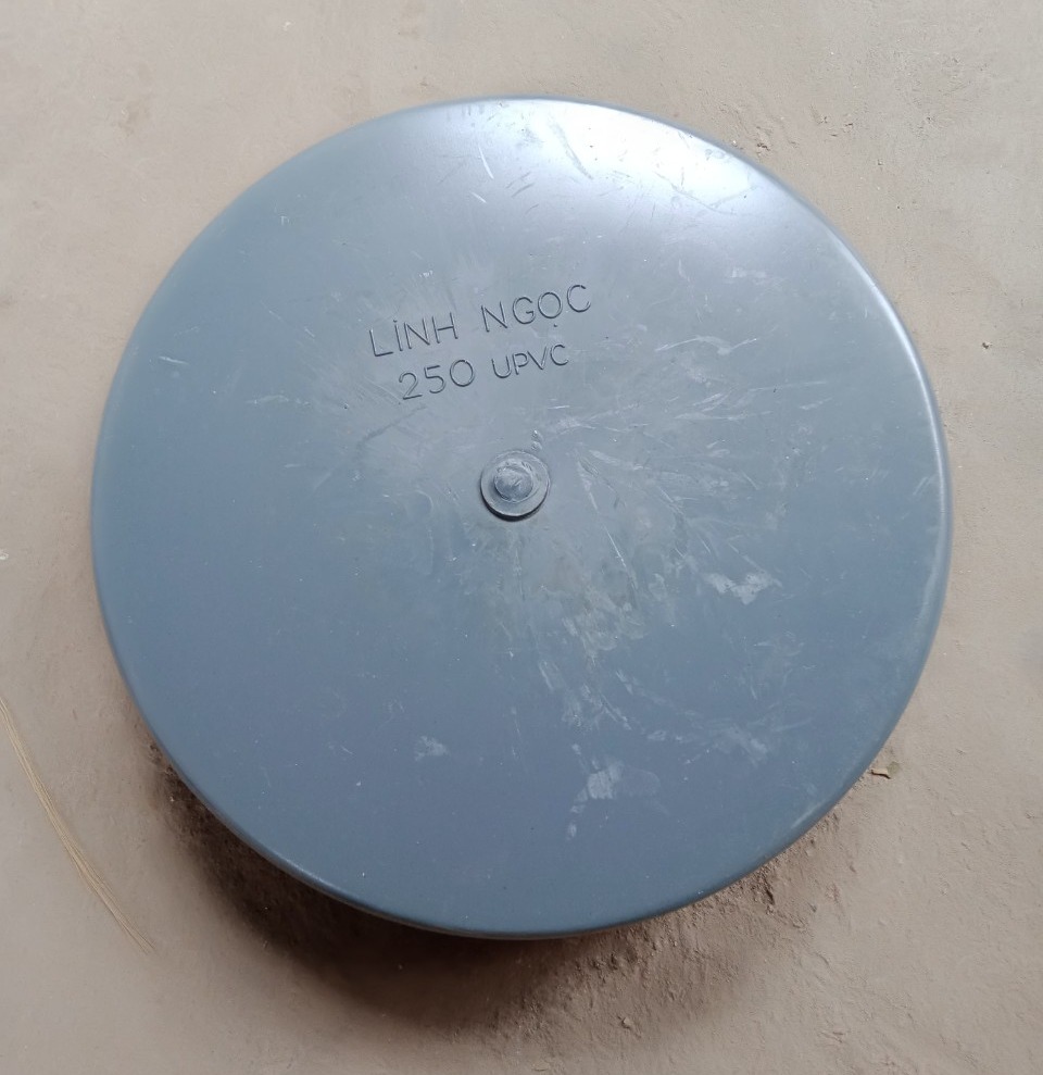 Bịt ống nhựa PVC phi 250mm