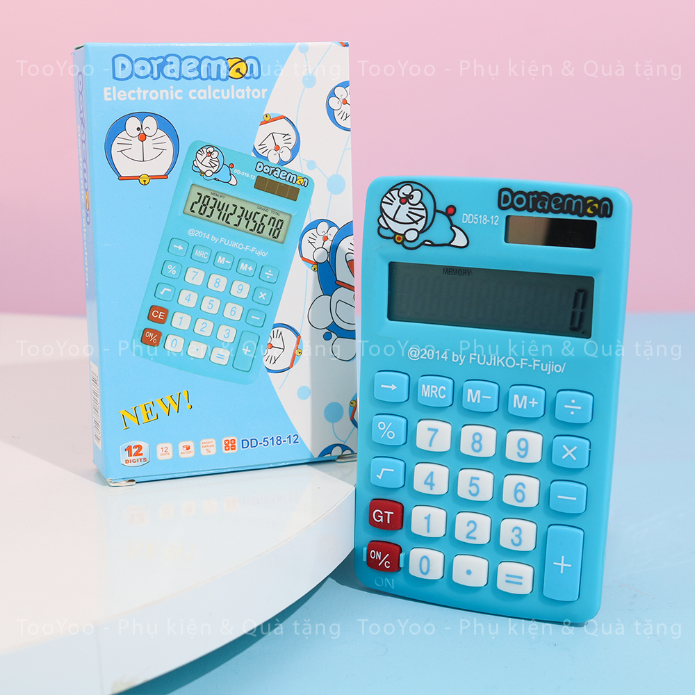 Máy tính cầm tay Doraemon, Hello Kitty mini dễ thương cute TooYoo BK00482