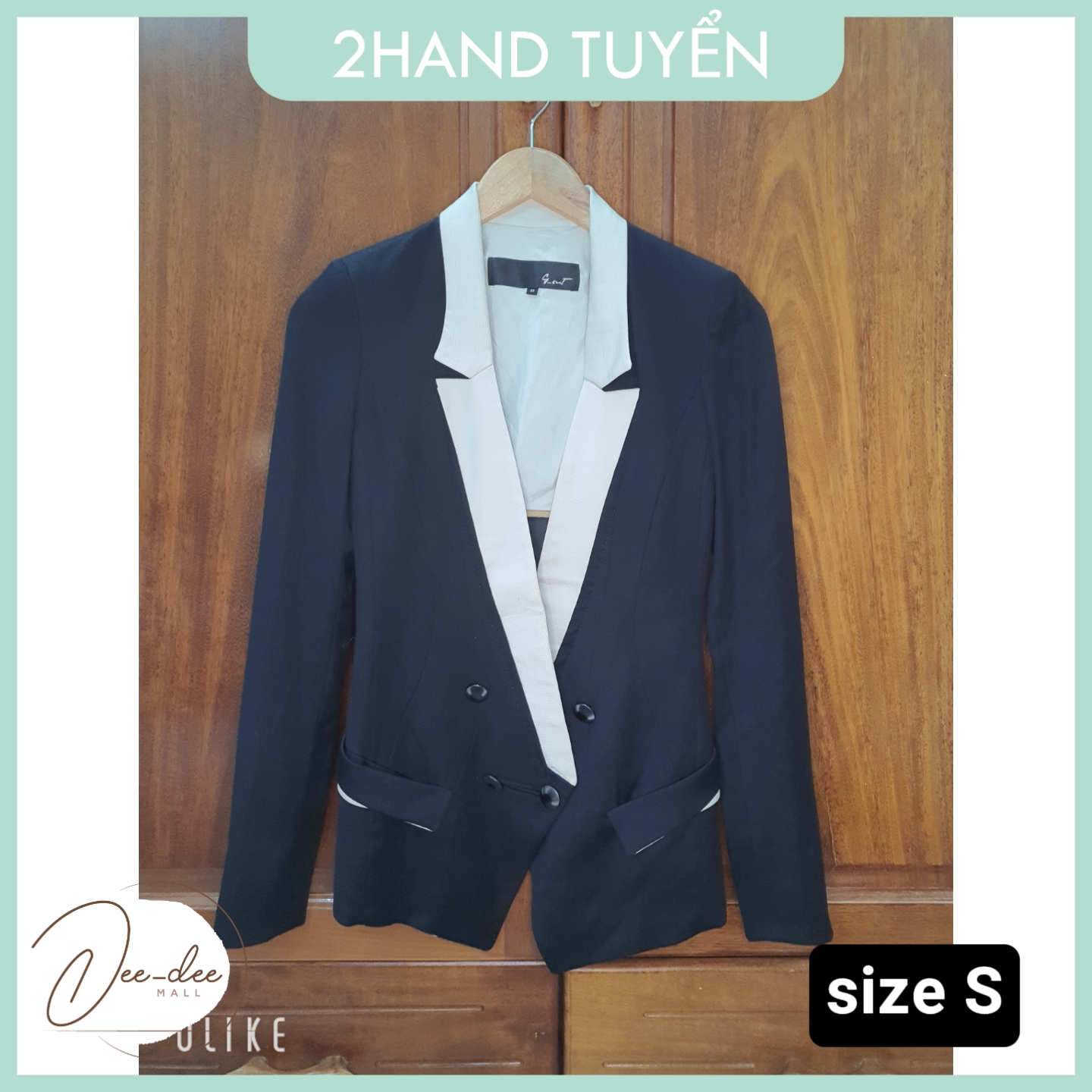 [2hand] Áo khoát vest - áo blazer nữ Hàn Quốc