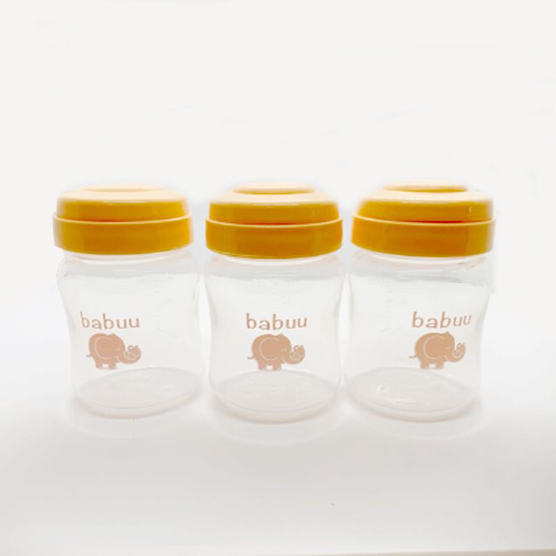 Bộ 3 bình trữ sữa Babuu 125ml