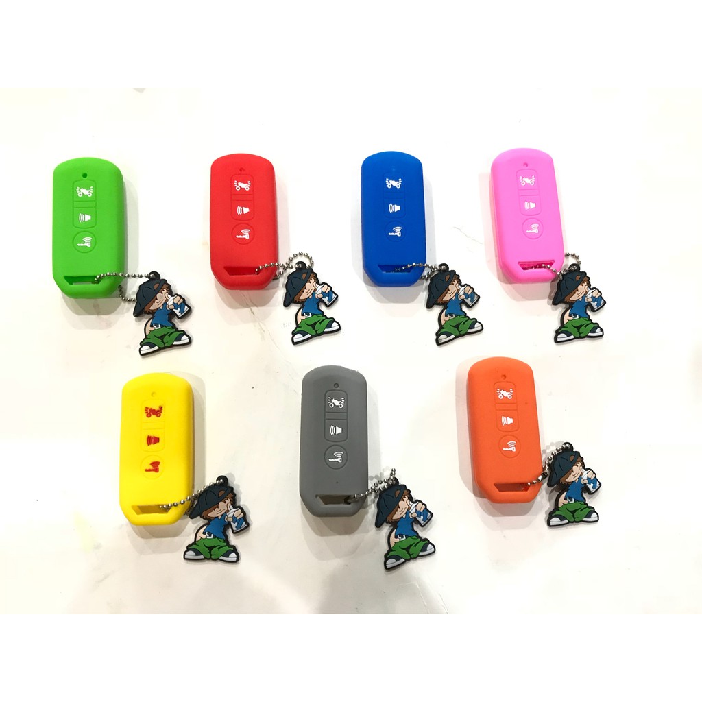 Bao bọc Remote Smartkey Honda 3 nút và 2 nút mẫu hoạt hình Conan Gaffiti tặng kèm móc khóa 3D cao cấp . DoChoiXeMay