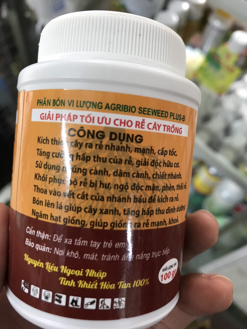 [HCM]Siêu Ra Rễ - Super Root 3Mw Lọ 100Gr.