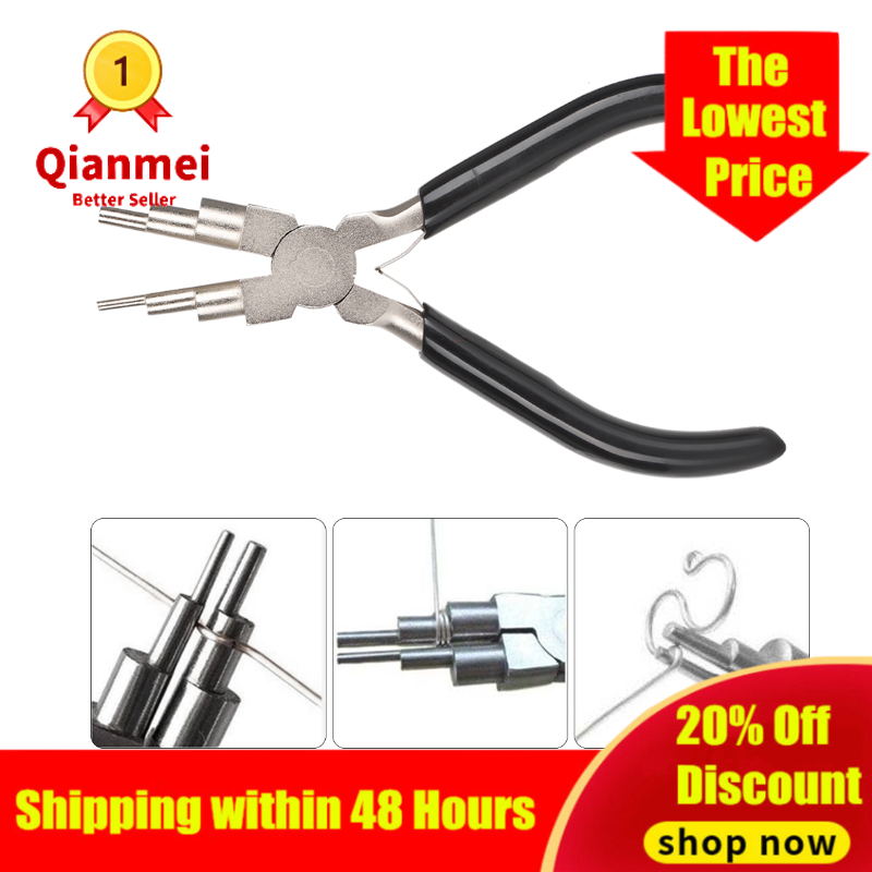 (Ready Stock+Hot Sale)Circlip Pliers 6-Section Round Nose Snap Ring Plier Hand-Made Home Repairing Tools