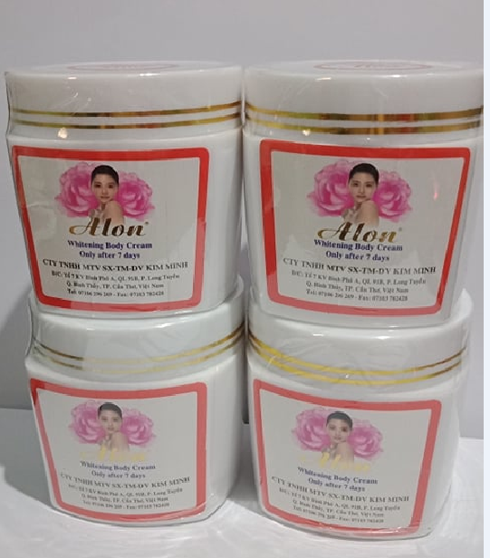Kem Alon dưỡng trắng da toàn thân 60g