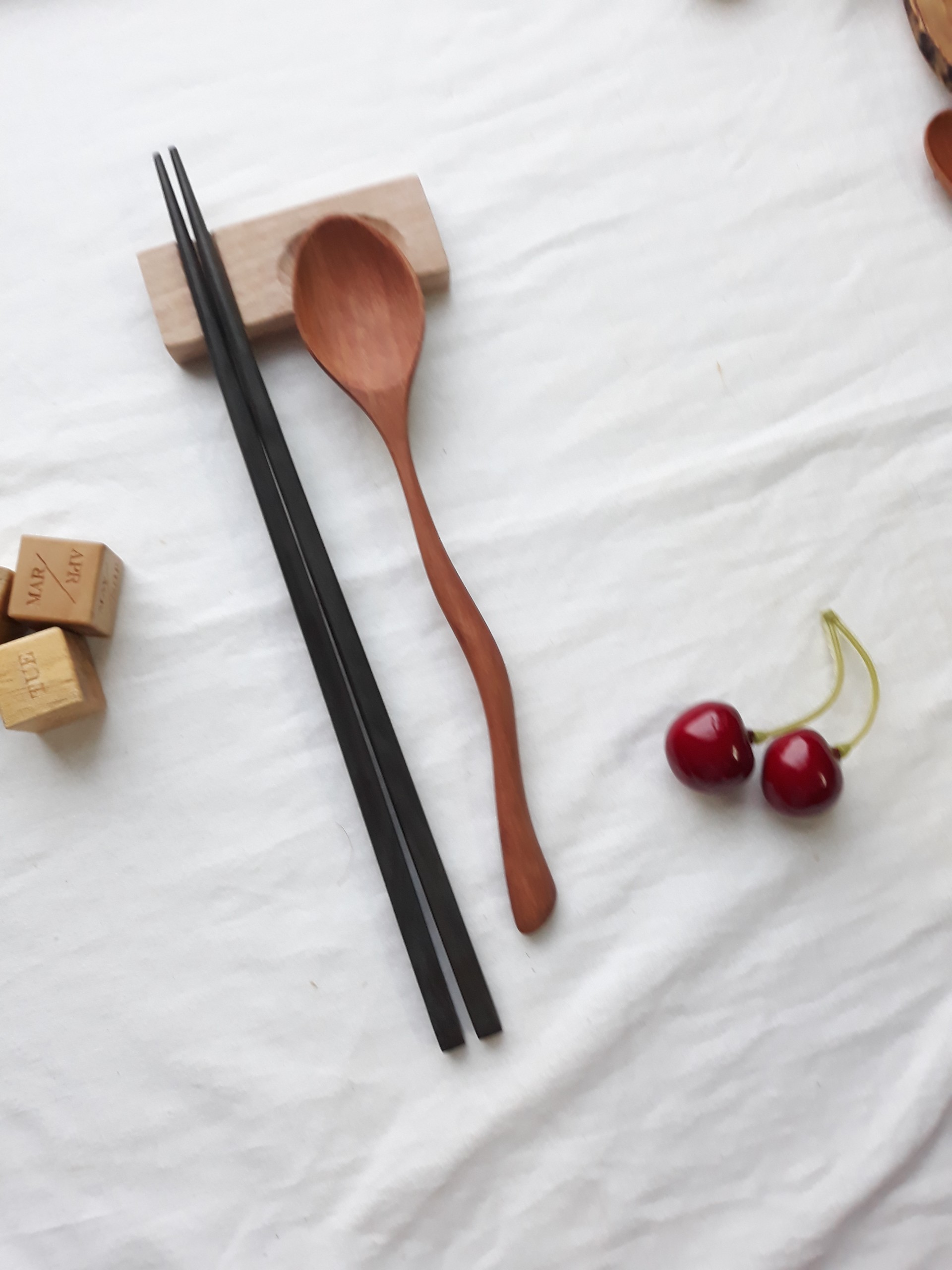 Đũa gỗ mun đen vuông trơn 25 cm (bộ 5 đôi)