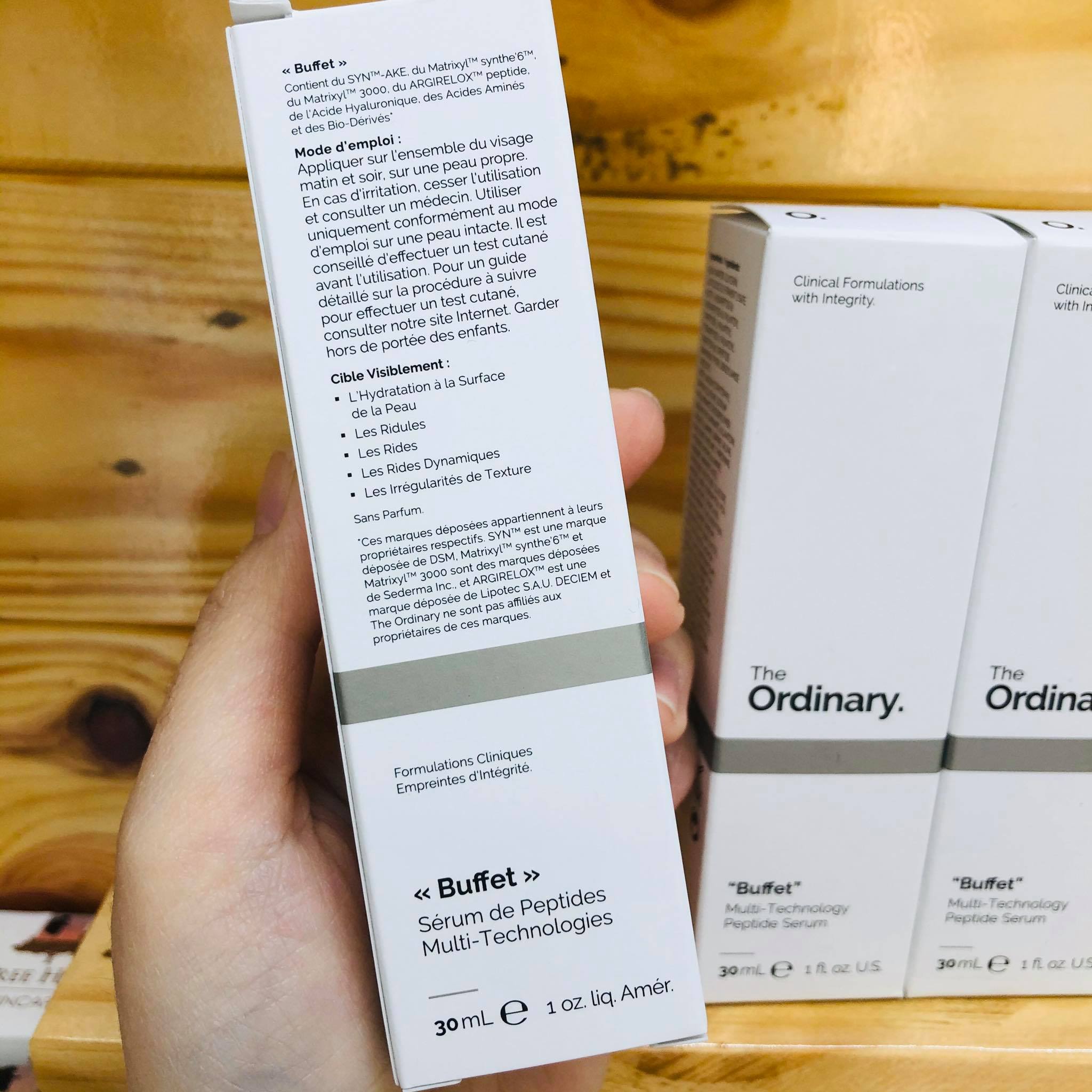 [HCM]Serum Chống Lão Hóa The Ordinary “Buffet” (30ml)