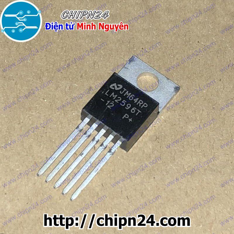 [2 con] (DIP) IC LM2596T-12V TO-220-5 (LM2596T-12 LM2596 2596 12V)