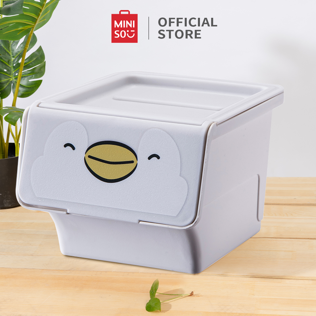 Thùng đựng đồ miniso Mini Family(Bun Bun)