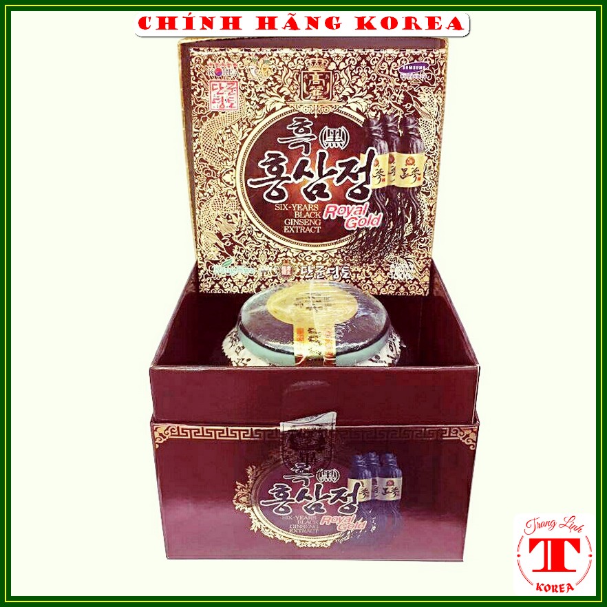 Cao hắc sâm Kanghwa hàn quốc, hũ 1kg - Cao sâm hàn quốc tăng thể lực, giảm lão hóa, phòng ung thư - tranglinhkorea