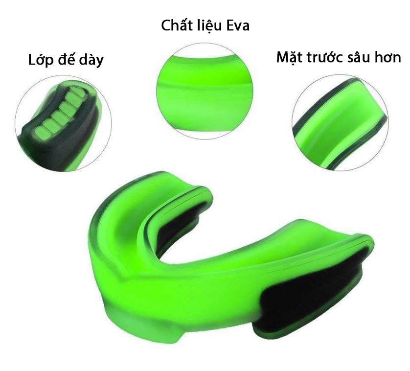 [HCM]Bảo vệ răng boxing thể thao mềm dẽo #BVR3