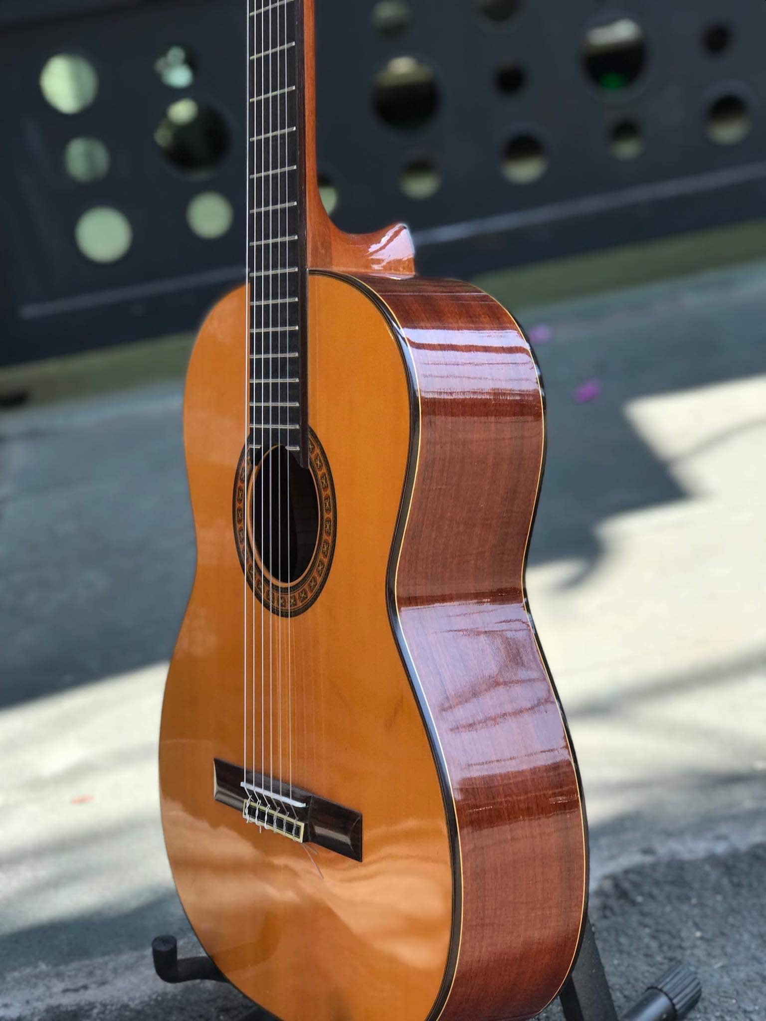 (Miễn Phí Ship) Đàn guitar classic gỗ Mahogany CLMH25