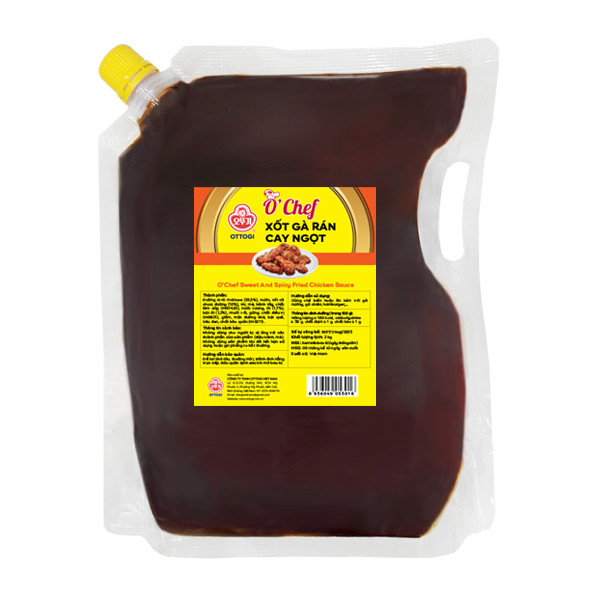 Xốt gà rán vị cay ngọt O'chef Otoki 2kg
