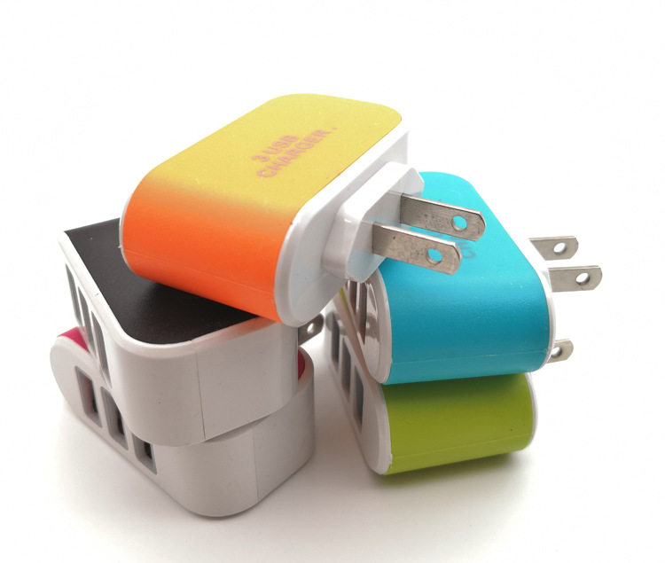 Cốc Sạc Đa Năng 3 Cổng Usb