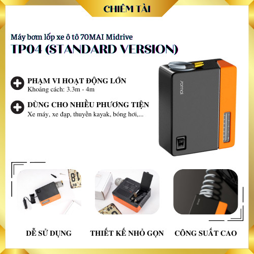Máy bơm lốp xe ô tô 70MAI Midrive TP04 (Standard version)