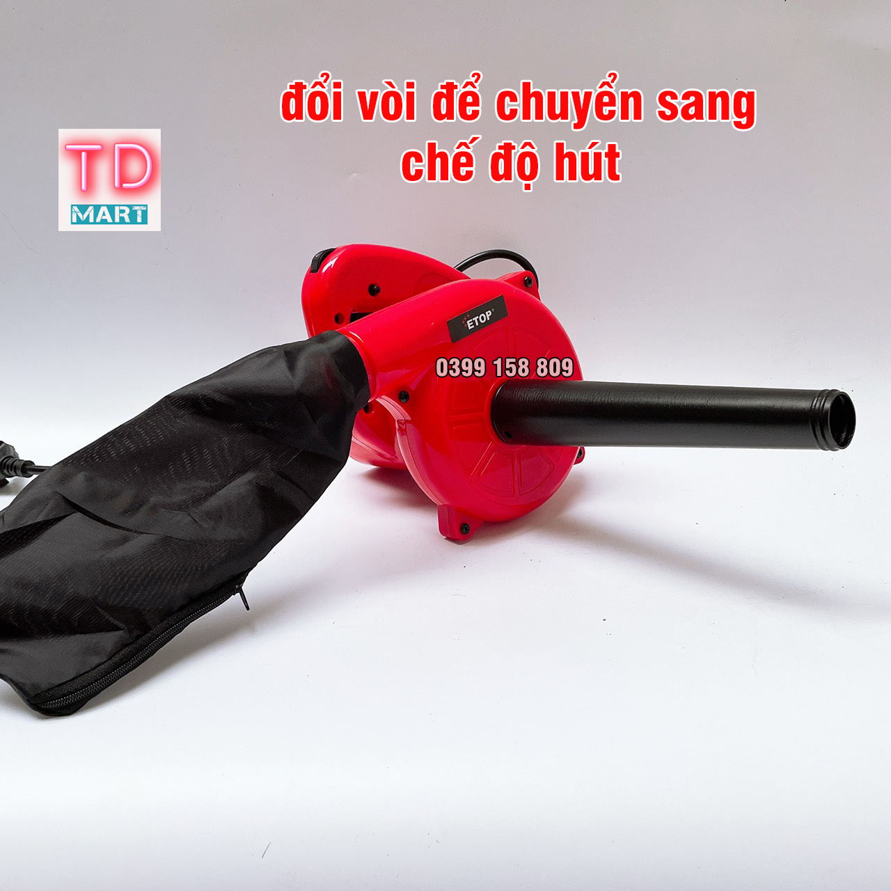Máy Thổi Bụi 700W ETOP XC - 25T - 100% dây đồng, 6 Tốc Độ